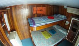 Suíte com ar condicionado e frigobar no Barco Hotel Yemanjár